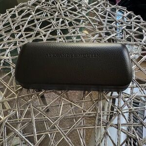 Alexander McQueen Black Eyeglass Case